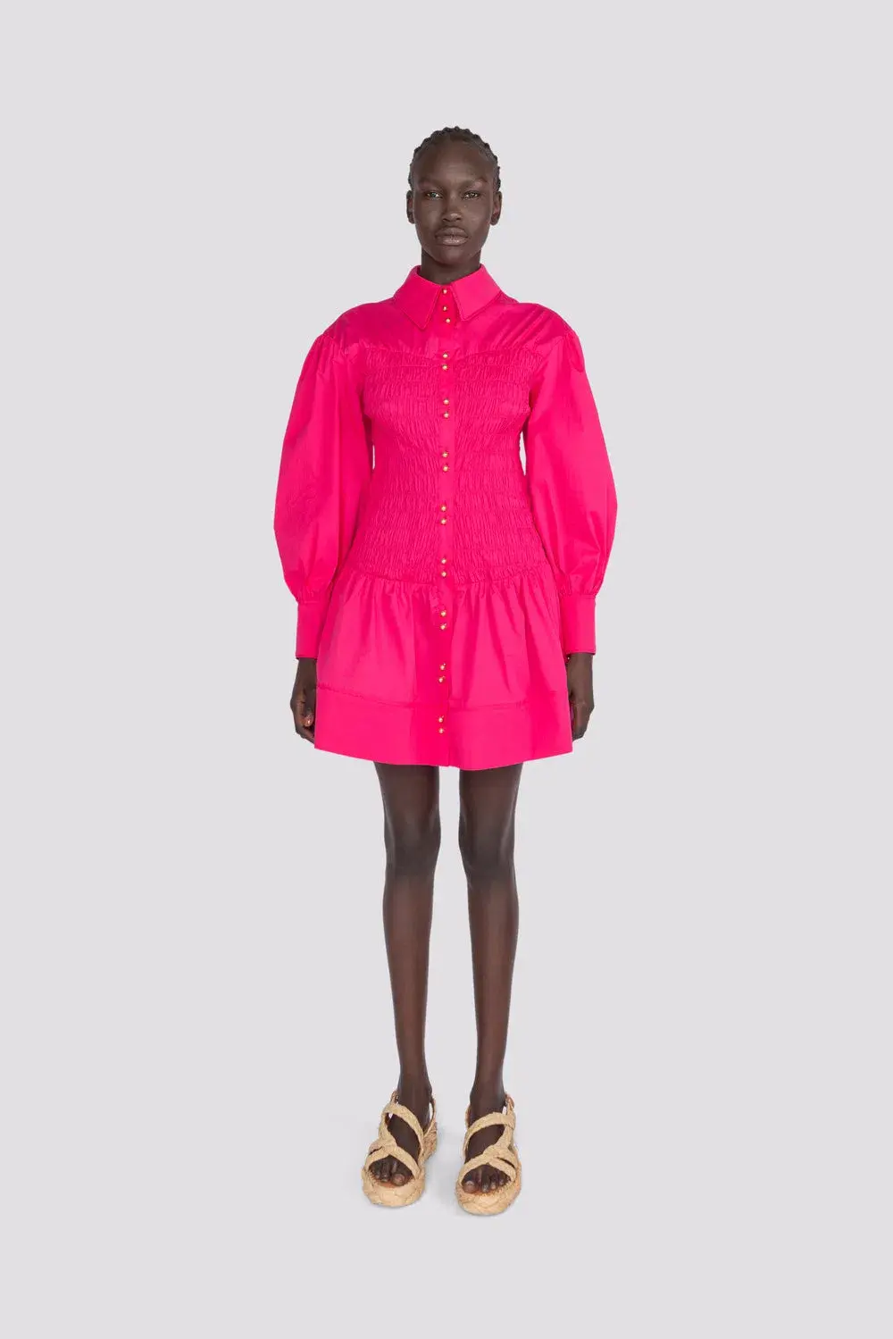Sunset Lover Smith Mini Dress Pink Size 6 - Image 1