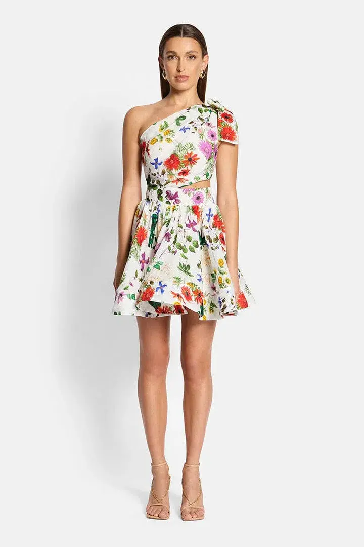 Sofia the Label Birdie One Shoulder Dress Floral Size 10 - Image 1