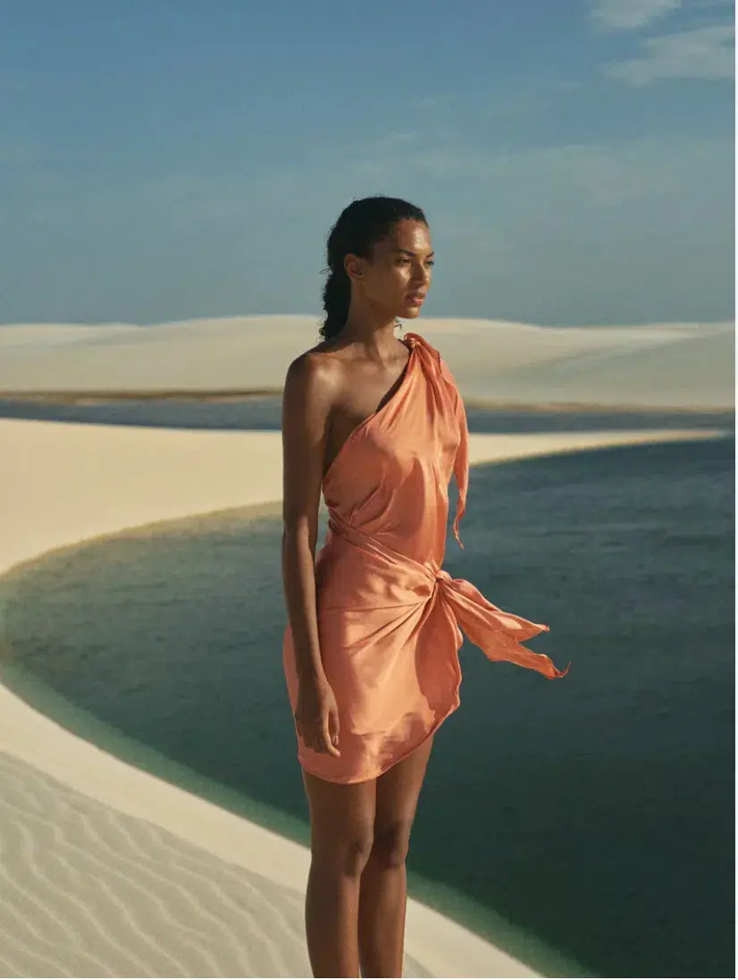 BAOBAB Marea Mini Dress Blossom XS/Au 6 for rent on The Volte - main image