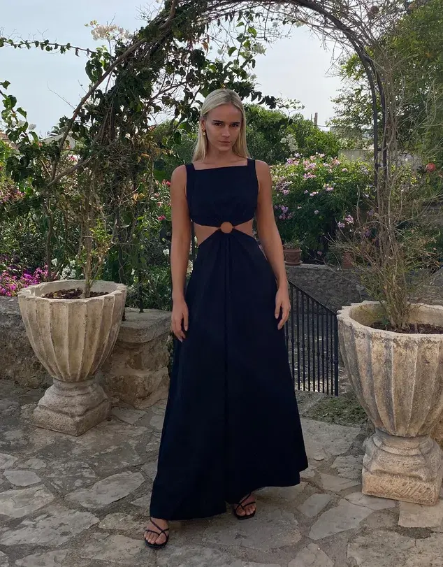 Hansen and Gretel Paros Dress Black Size 8 - Image 1