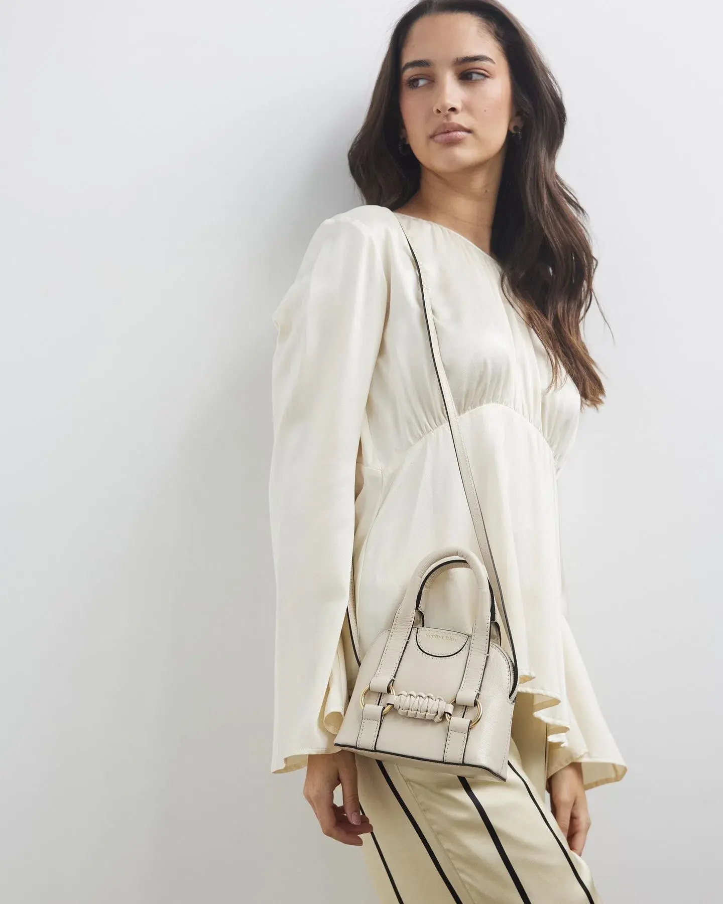 See by Chloe Saddie Small Handbag Beige  - Image 2