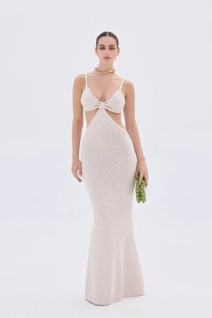 Cult Gaia Serita Dress Off White Size AU 8 - Image 1