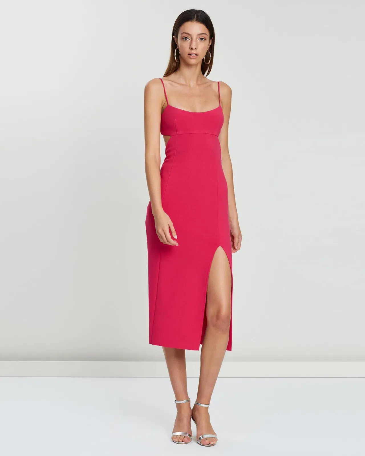 Bec & Bridge Amelie Panel Dress Pink Size 8 - Image 1