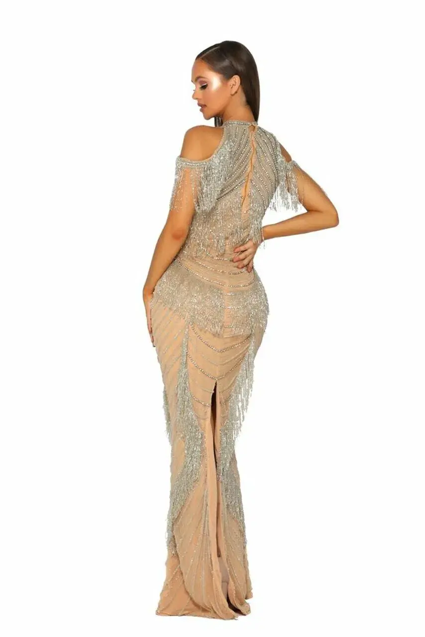 Portia And Scarlett Tassel Dress  Size 8 - Image 2