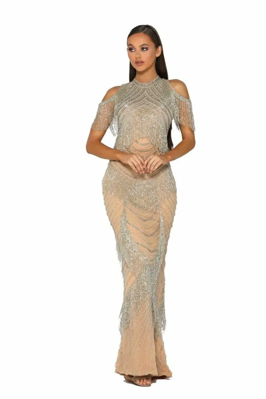 Portia And Scarlett Tassel Dress  Size 8 - Image 1