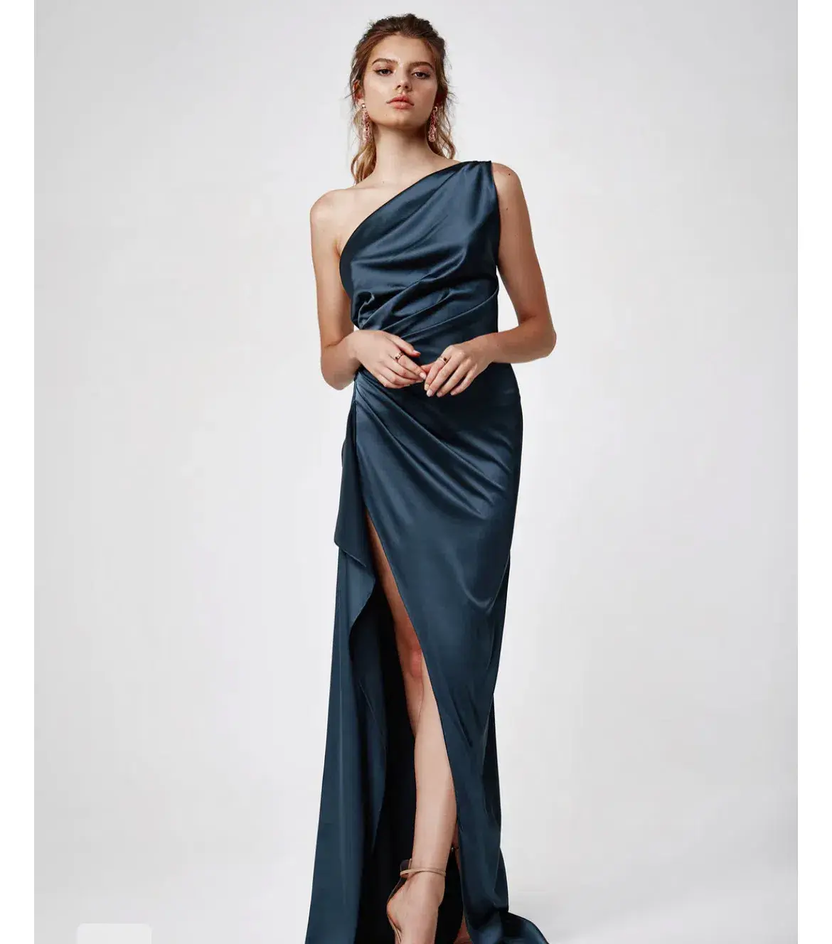 Lexi Samira Maxi Dress Orion Blue Size 8 - Image 5