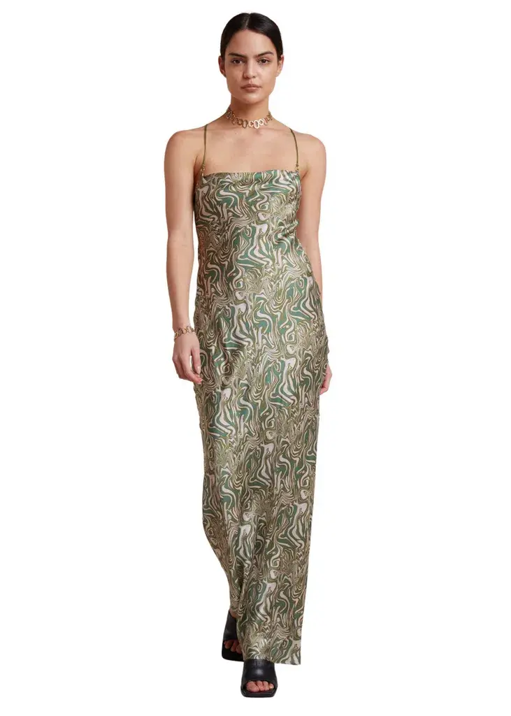Bec and Bridge Alanis Maxi Dress Green Size 6 - Image 1