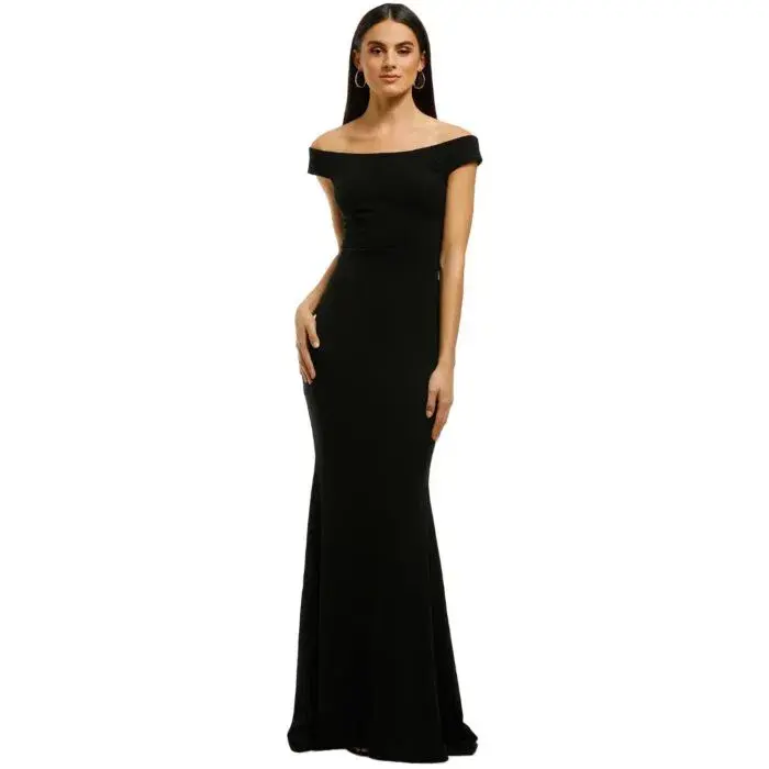Samantha Rose Thompson Gown in Black Size 14 - Image 1