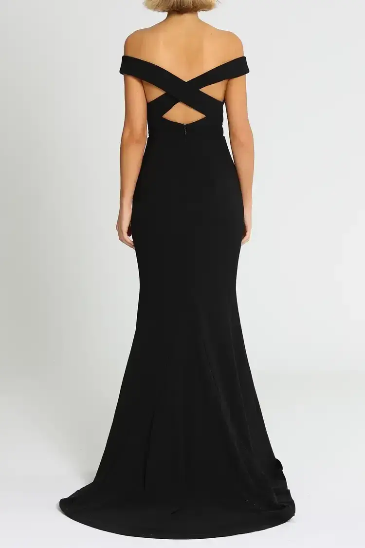 Samantha Rose Thompson Gown in Black Size 18 - Image 6