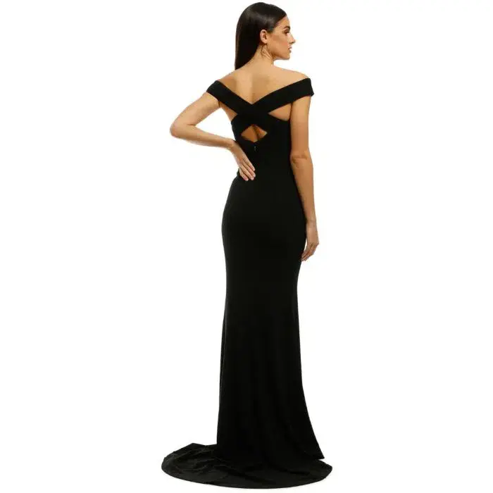 Samantha Rose Thompson Gown in Black Size 18 - Image 3