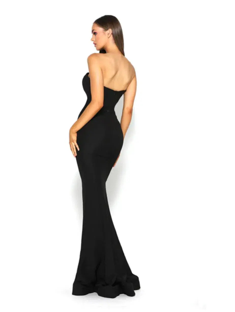 Portia and Scarlett Arya Gown Black Size M/Au 8 - Image 2