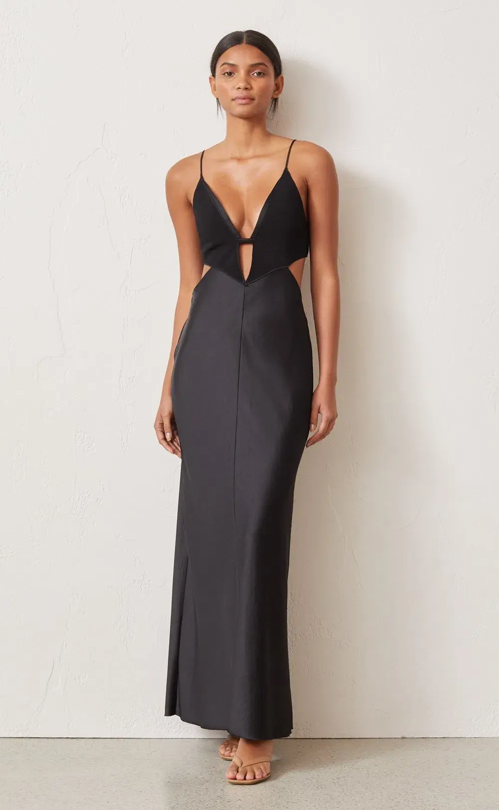 Bec & Bridge Seraphine Plunge Dress Black Size 6 - Image 6