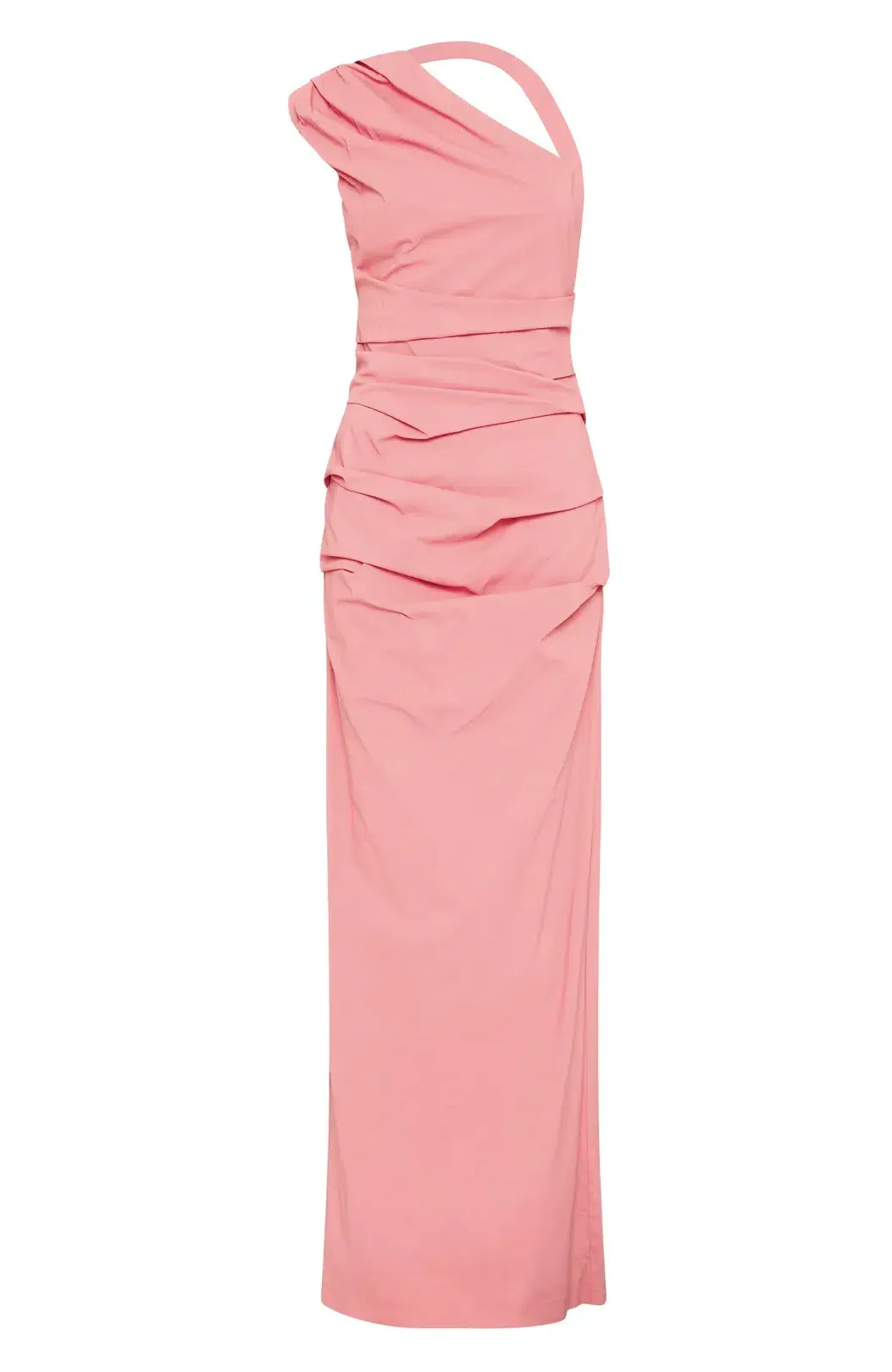 Sir The Label Giacomo Gathered Maxi Dress Pink Size 10 - Image 3
