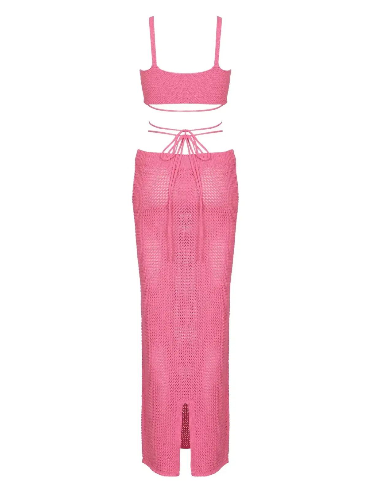 Bananhot Alma Top & Skirt Set in Pink Size 8 - Image 4