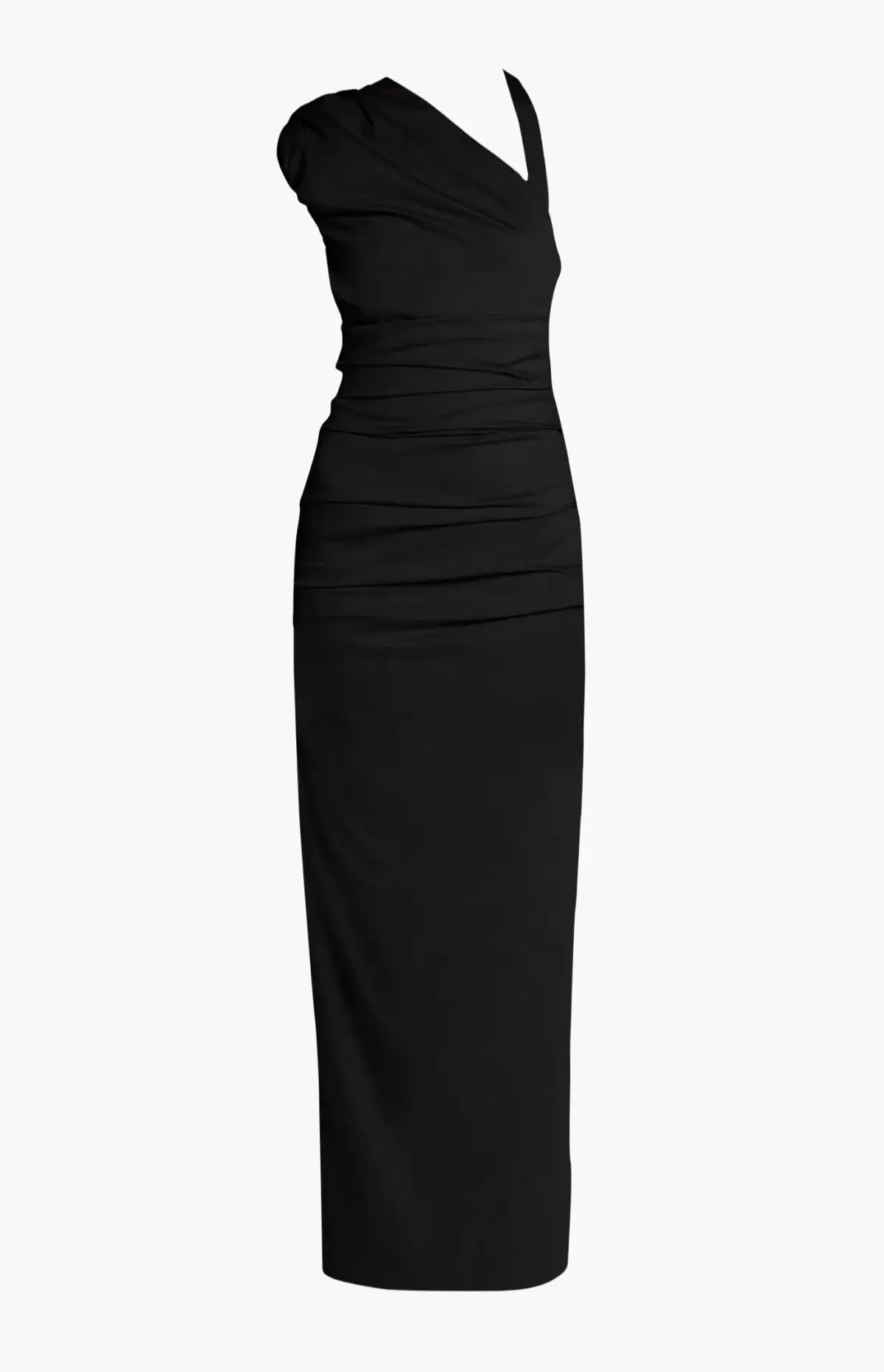 Sir the Label Giacomo Gathered Gown Black Size 10 - Image 3