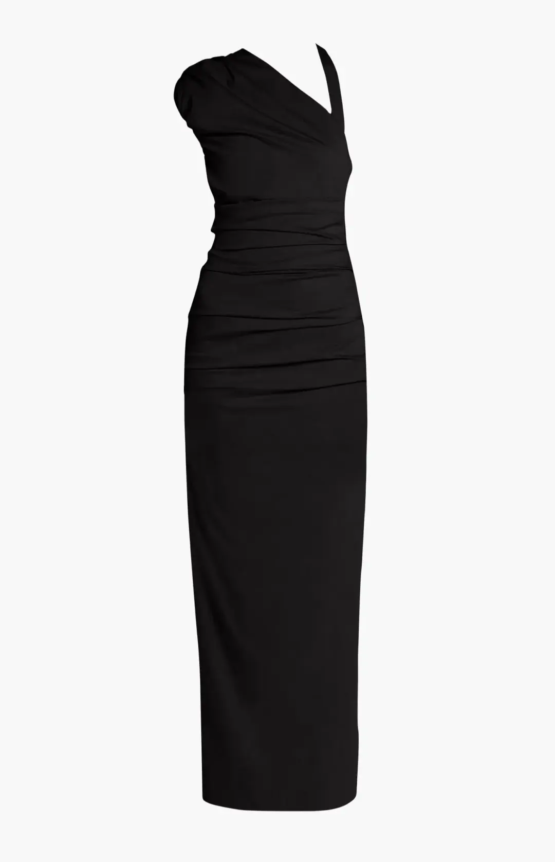 Sir the Label Giacomo Gathered Gown Black Size 12 for rent on The Volte - main image