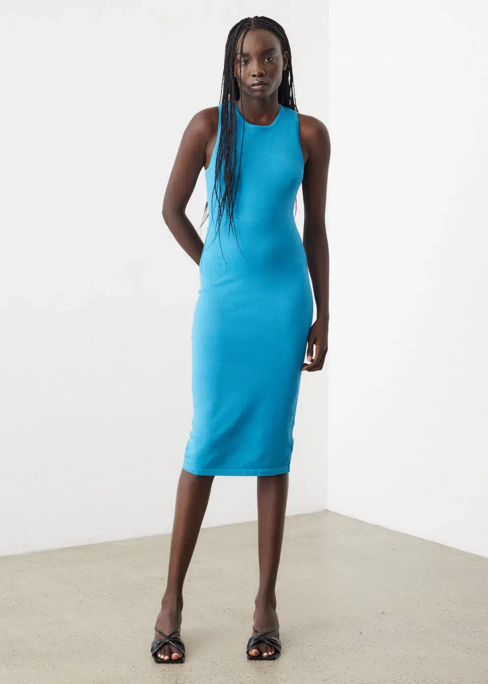 Miaou Akira Dress Blue Size 6 - Image 1