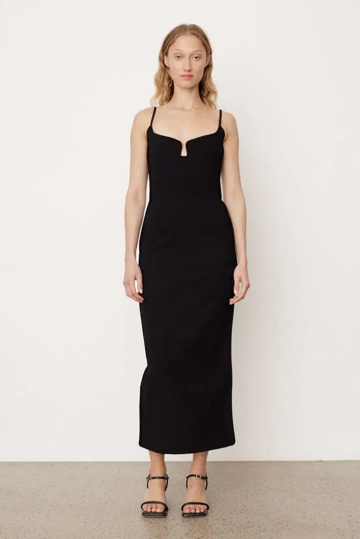 Paris Georgia Marlo Dress Black Size 8 - Image 2