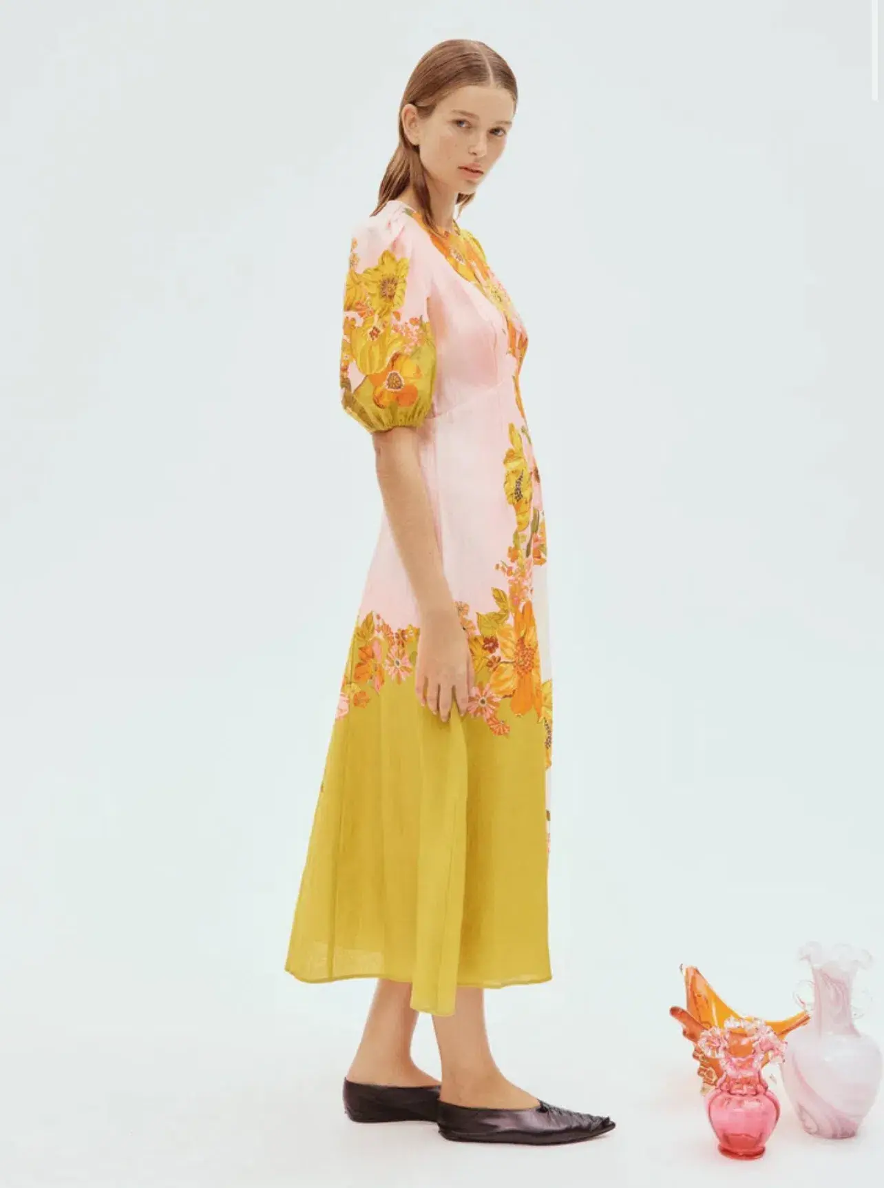 Alemais Silas Midi Dress Print Size 10 - Image 2