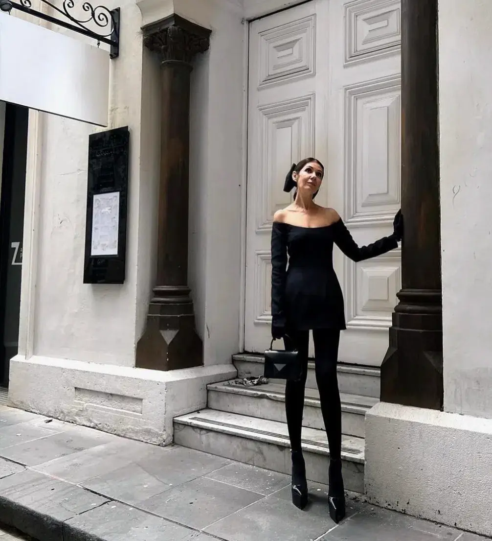 Valentino Black runway mini dress  - Image 3