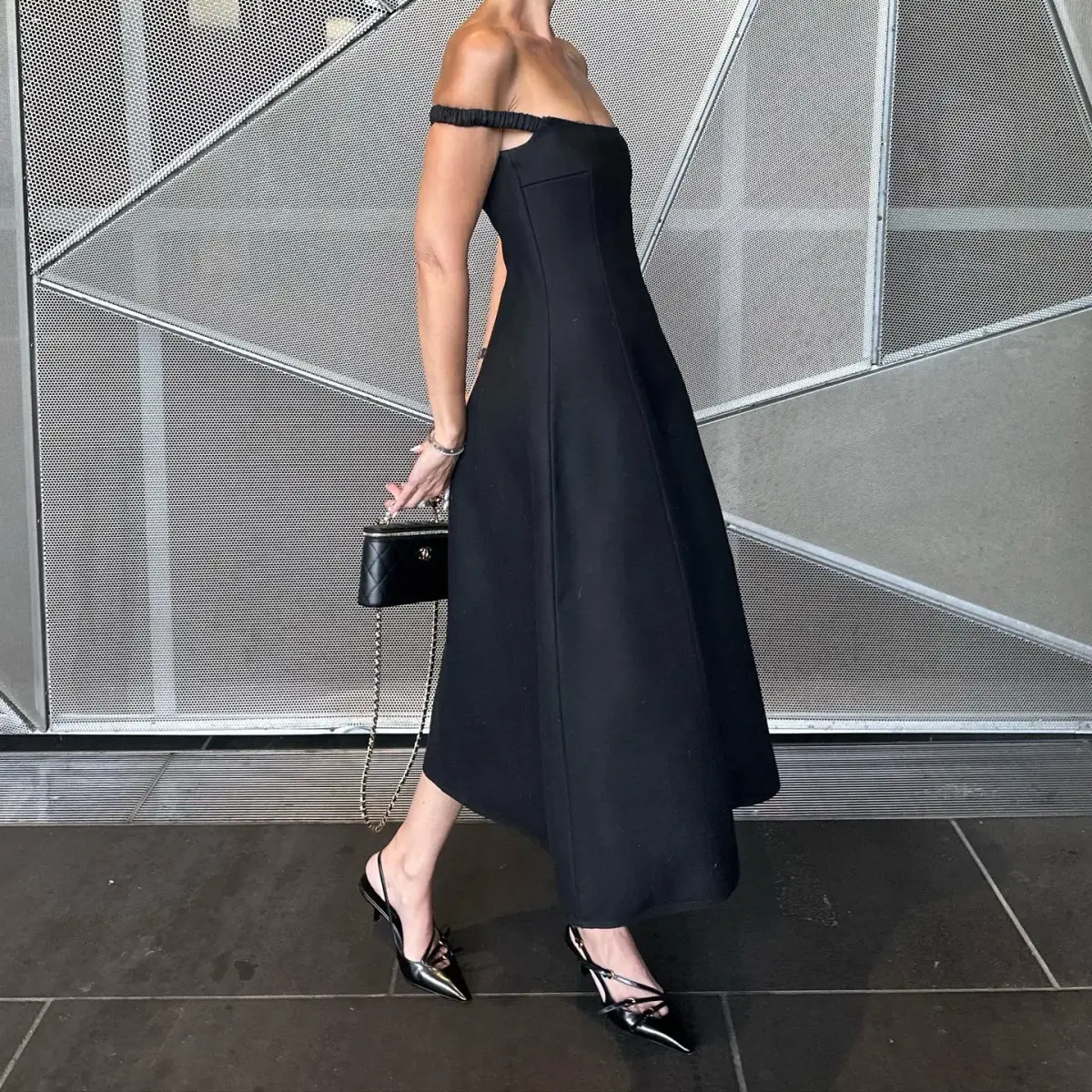 Khaite NY black midi dress  - Image 1
