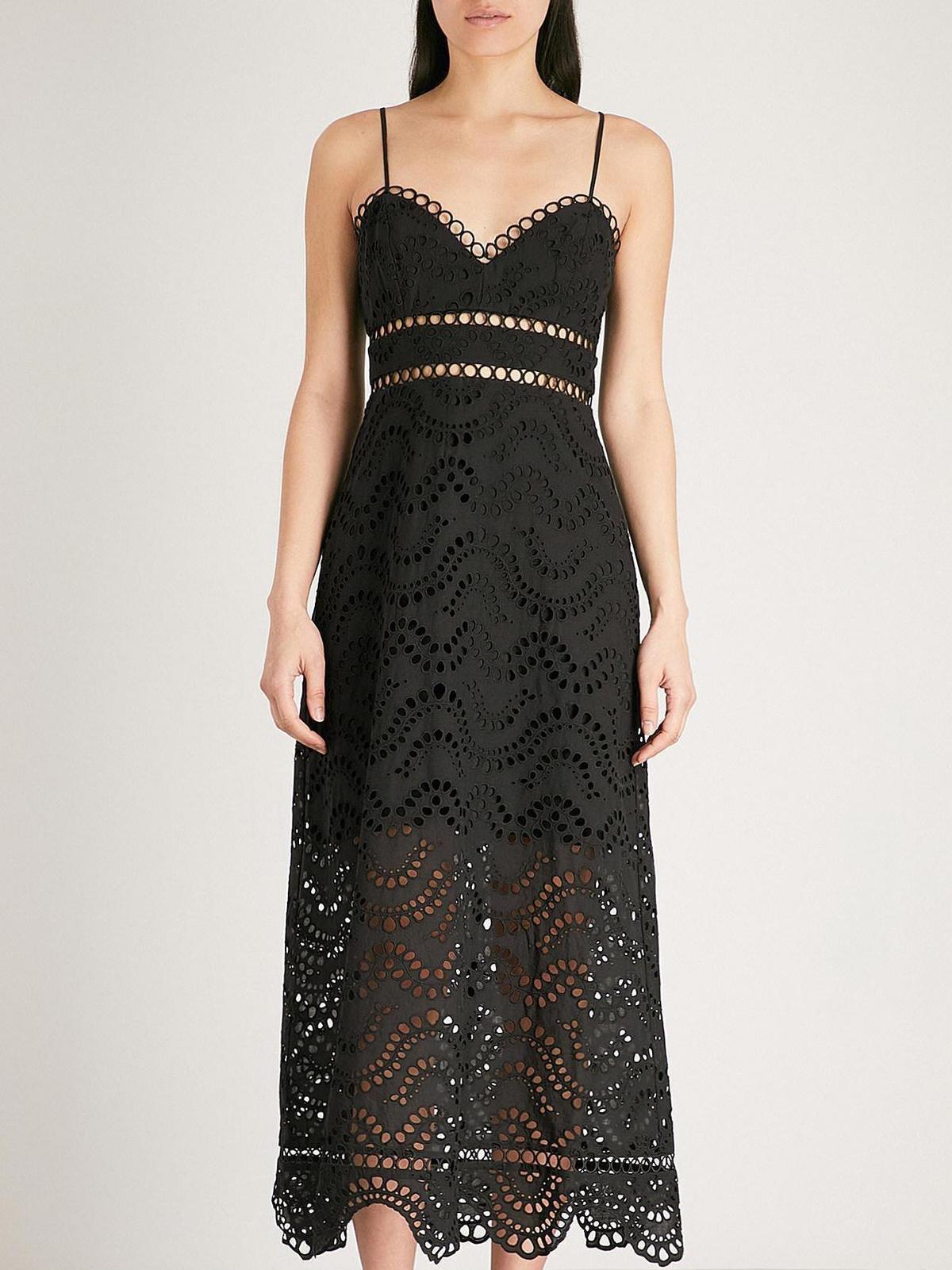 Zimmermann Jaya Black Dress Size 8 - Image 1