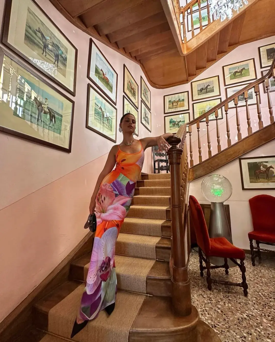 With Harper Lu Riviera Slip Dress Multi Size S/Au 8 for rent on The Volte - main image