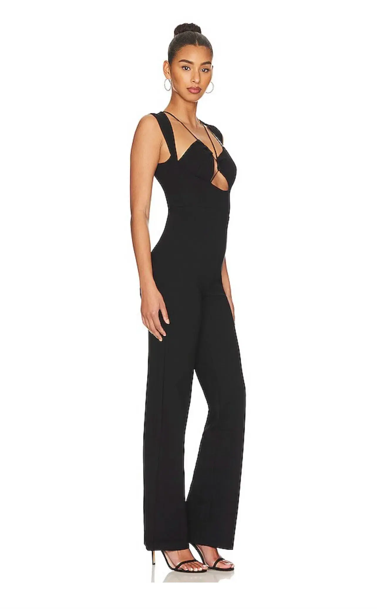 Superdown Raya Jumpsuit Black Size 8 - Image 2