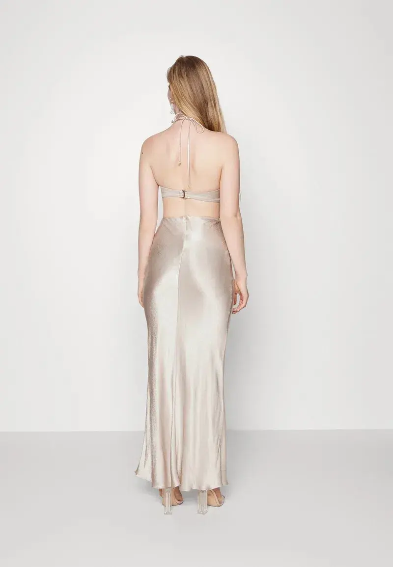 Bec and Bridge Kara Maxi Dress in Sand Size 14 for rent on The Volte - main image