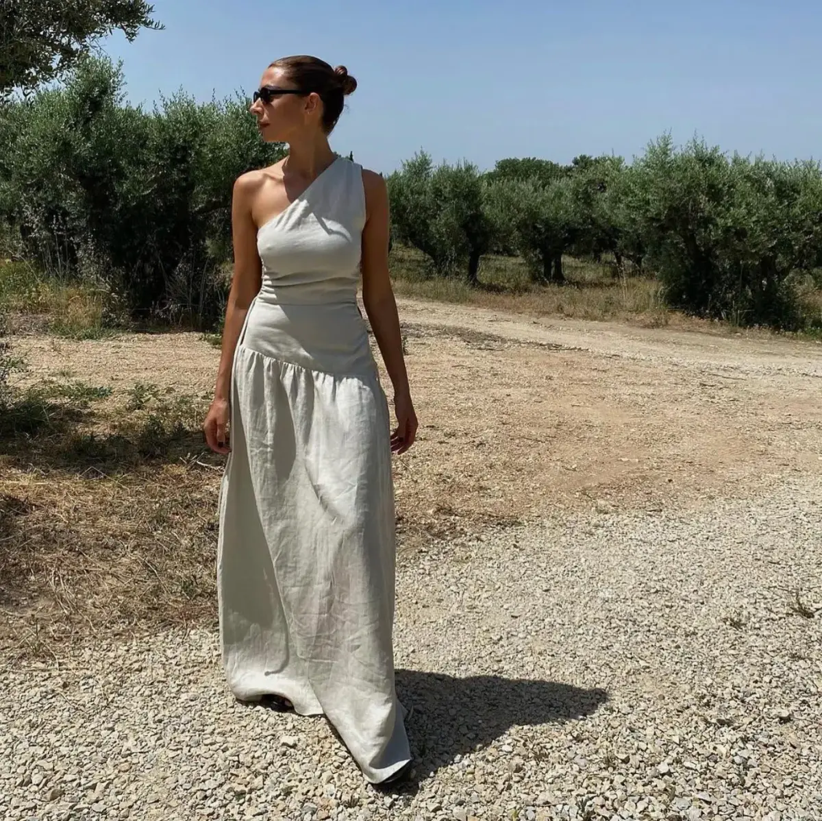 Sir the Label D'Orsay Corded Maxi Dress Ecru Size 0 / AU 6 - Image 2