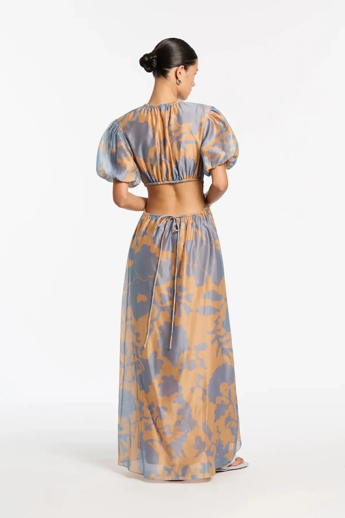 Sir the Label Coralie Puff Sleeve Maxi Dress Floral Size 1 / AU 8 - Image 3