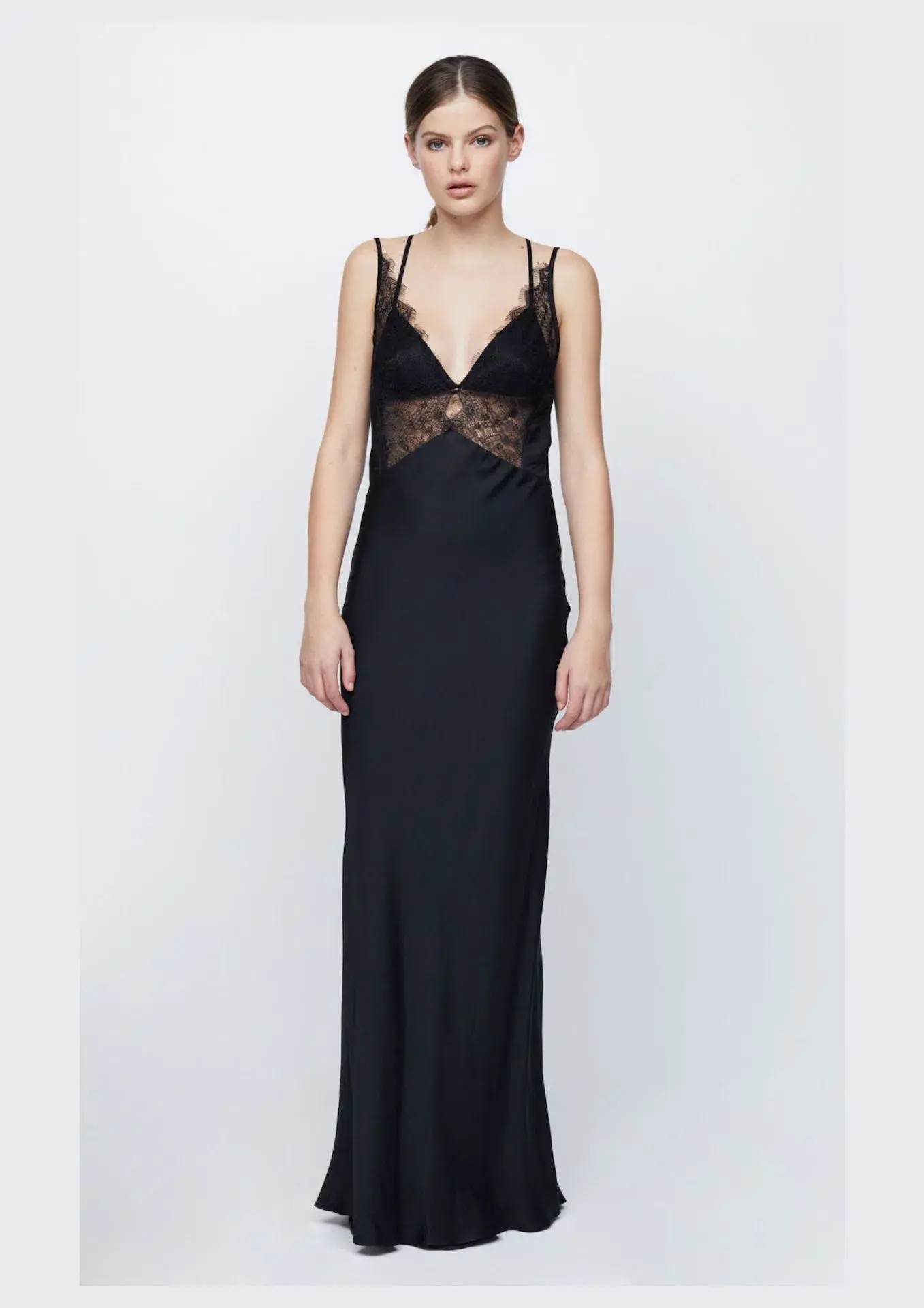 Bec & Bridge Lucille Lace Maxi Dress Black Size 8 - Image 1
