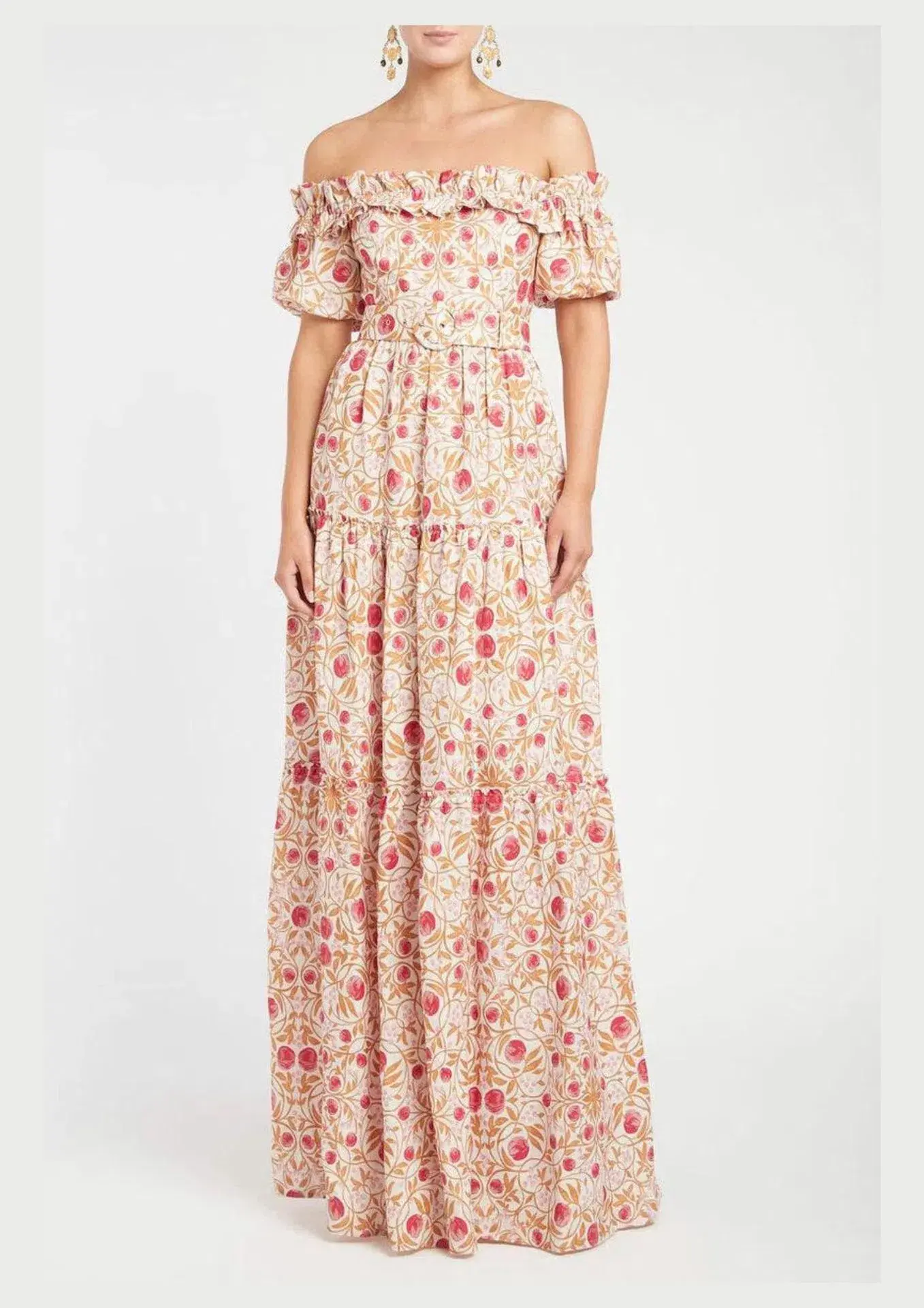 Rebecca Vallance Catania Maxi Dress Floral Size 12 - Image 1