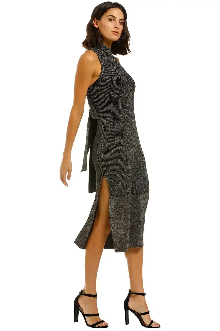 Camilla and Marc Perry Dress in Gunmetal Size 10 - Image 2