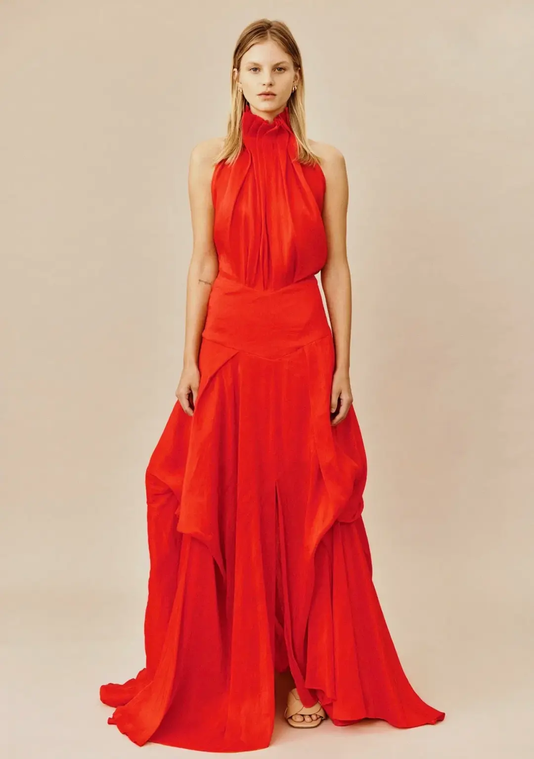 Ginger & Smart Infinite Galaxies Gown Red Size 6 for rent on The Volte - main image