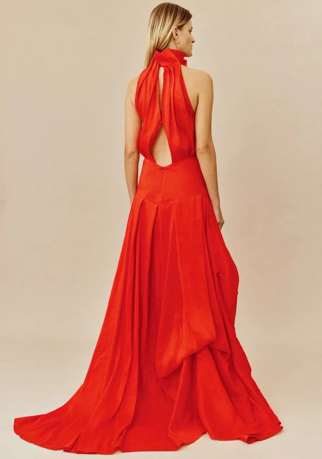 Ginger & Smart Infinite Galaxies Gown Red Size 6 for rent on The Volte - main image