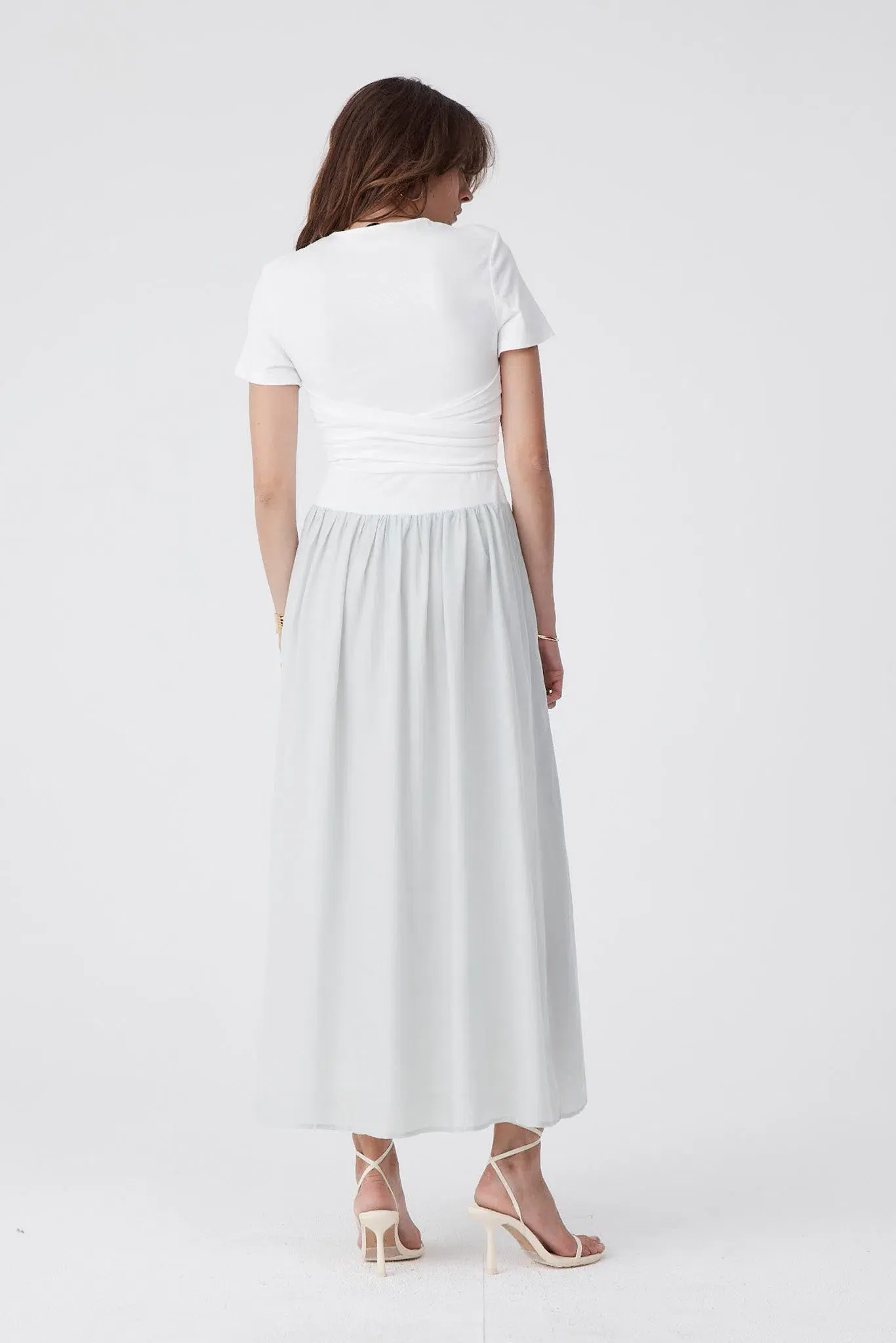 Atoir Christy Dress White/Shale Green Size 8 - Image 2