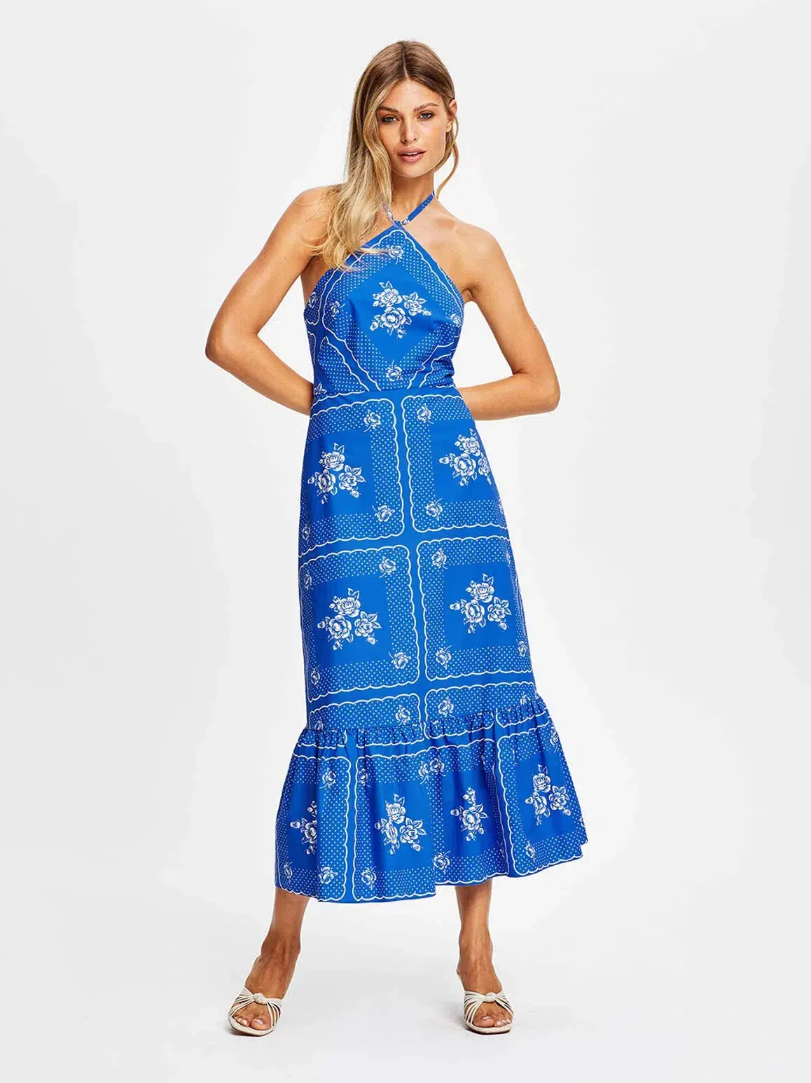 Alice McCall Midnight Sky Midi Dress Royal Blue Size 10 - Image 5