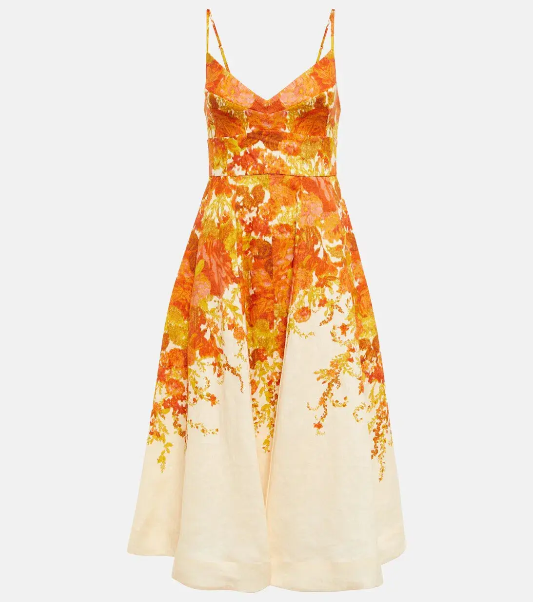 Zimmermann High Tide Picnic Dress Floral Size 0/ AU 8 - Image 3
