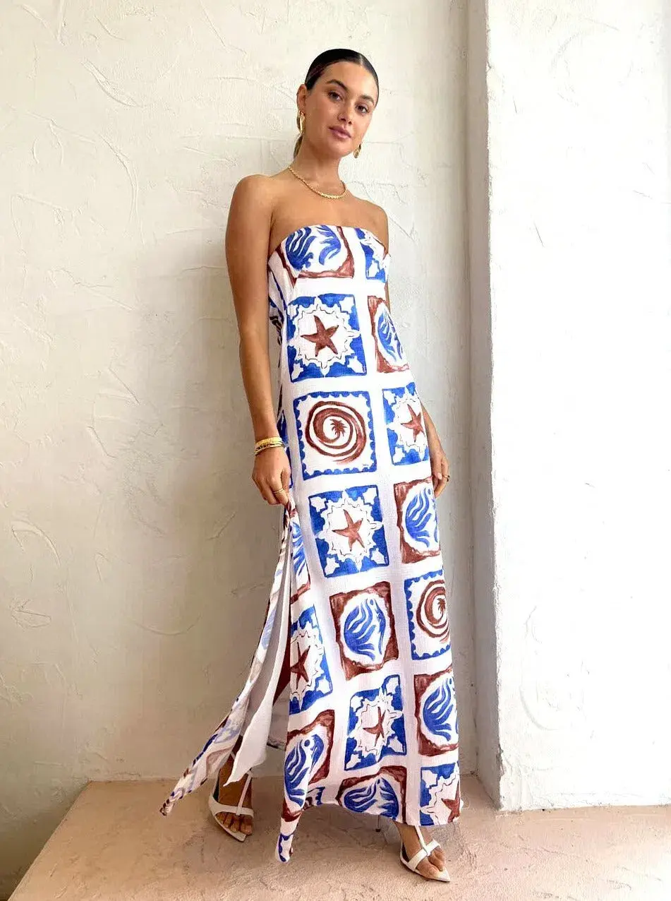 Roame  Arch Dress Print Size 8 - Image 1