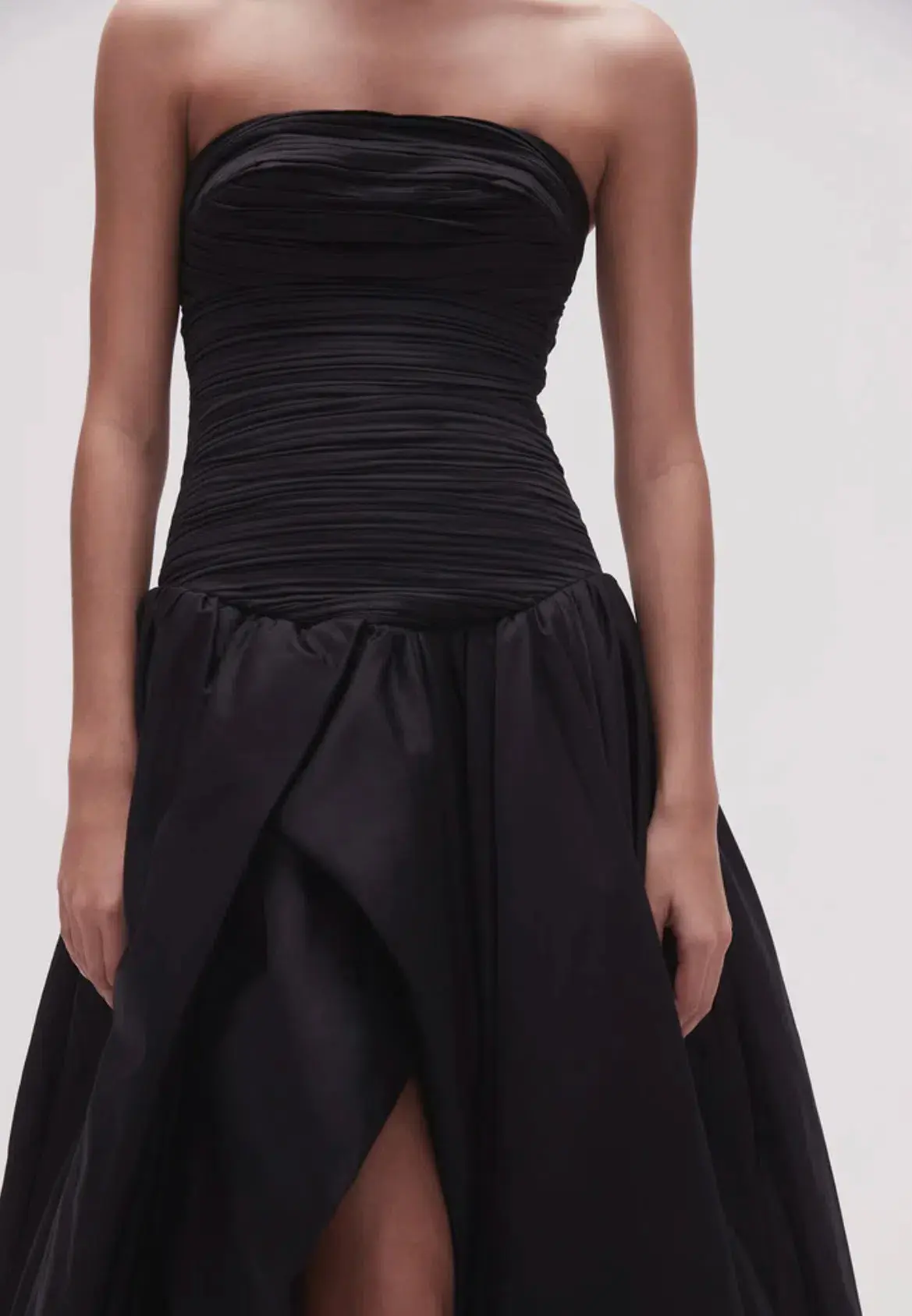 Aje Violette Bubble Hem Maxi Dress Black Size 4 - Image 2