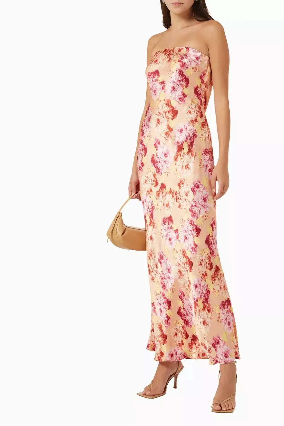 Bec & Bridge Moon Dance Strapless Dress Belle Floral Size 8 - Image 1