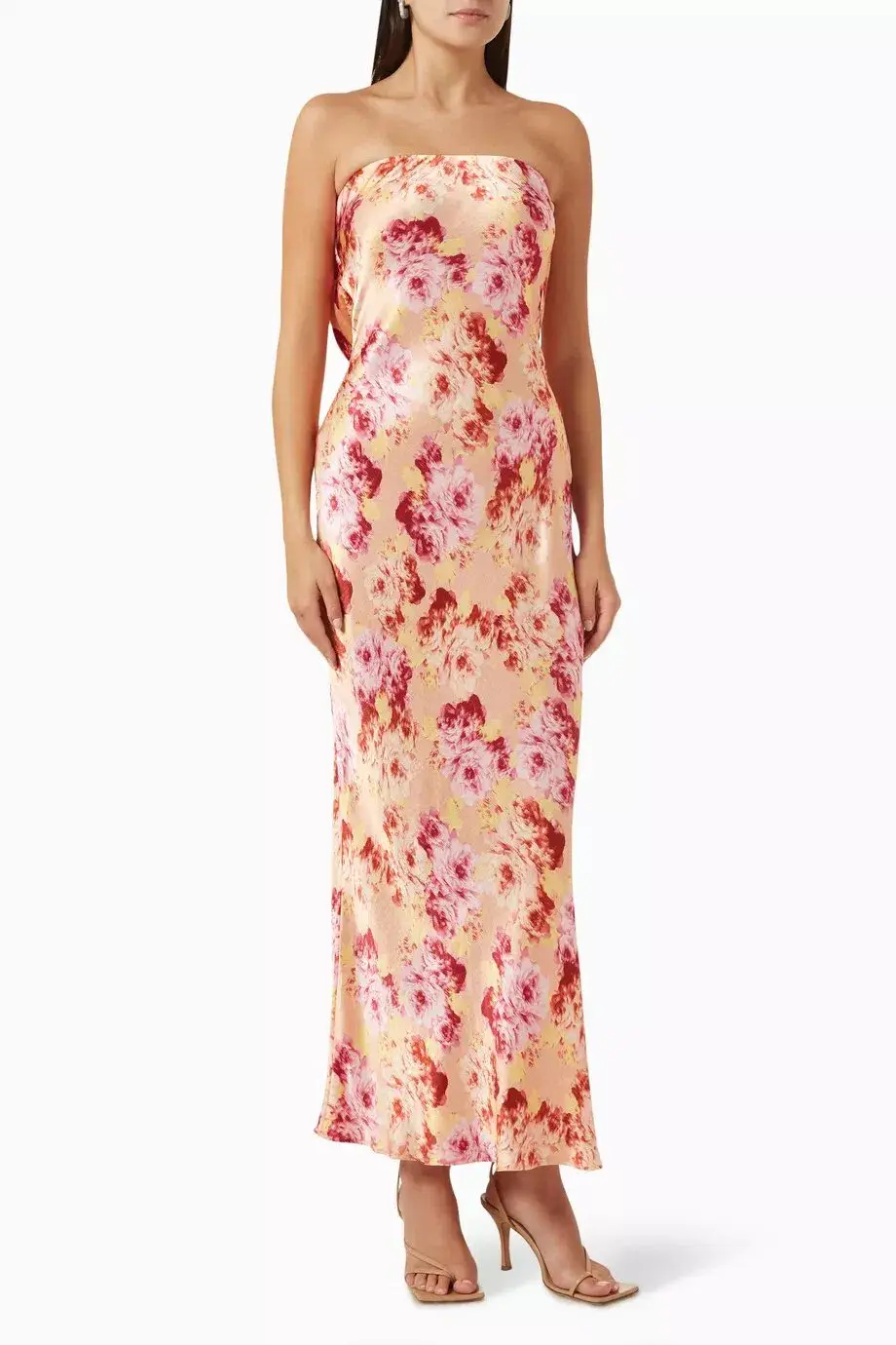 Bec & Bridge Moon Dance Strapless Dress Belle Floral Size 8 - Image 2