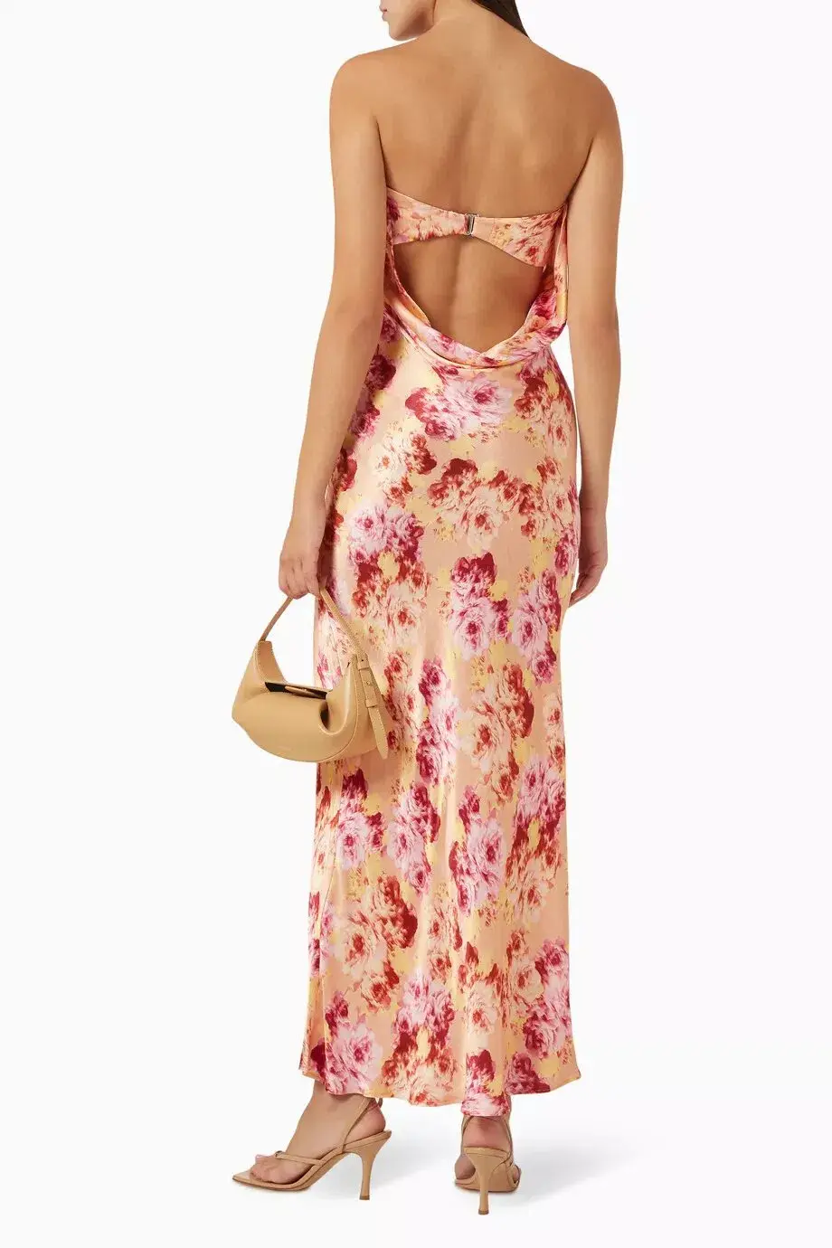 Bec & Bridge Moon Dance Strapless Dress Belle Floral Size 8 - Image 3