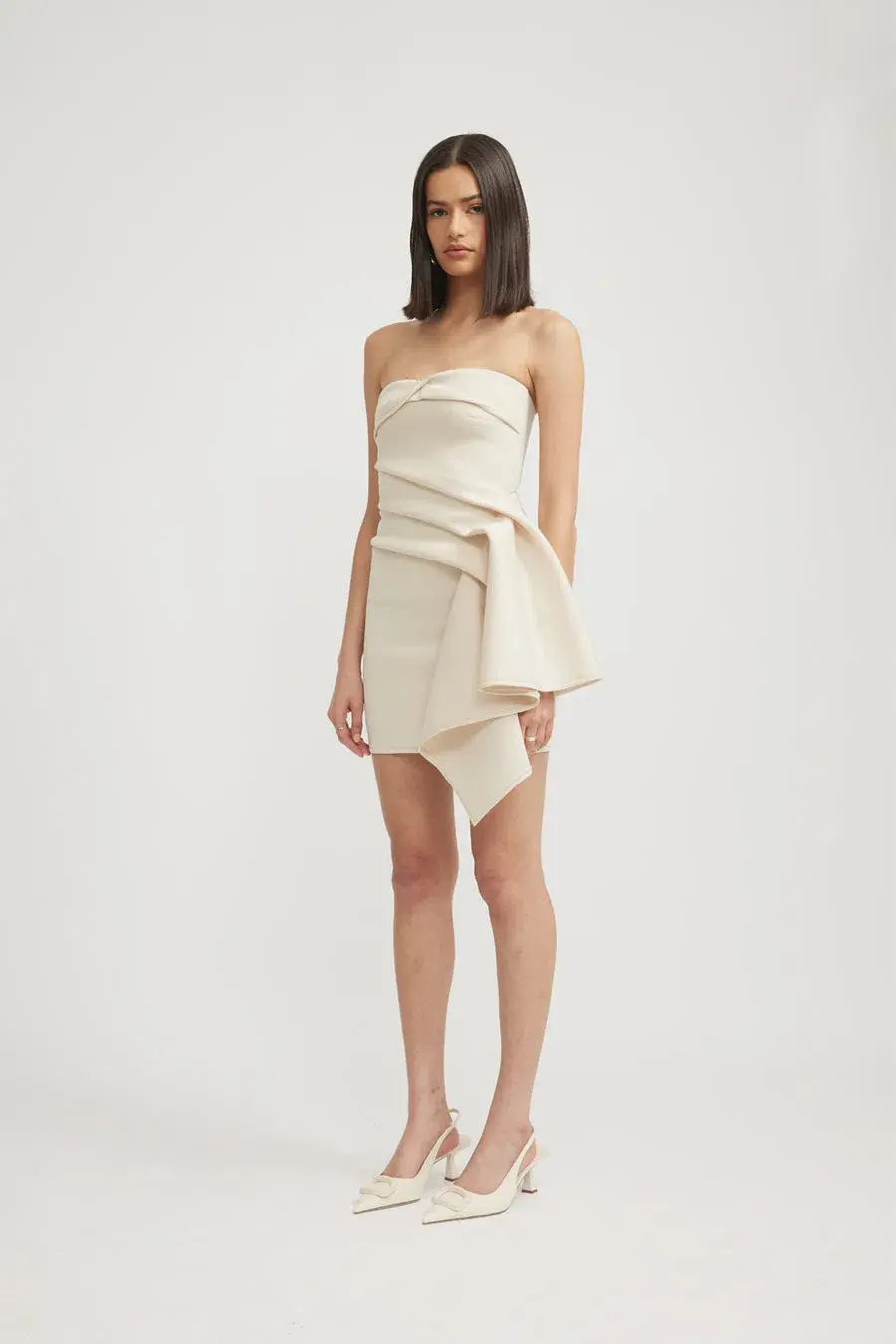 Tojha Nevie Dress Milk - Image 2