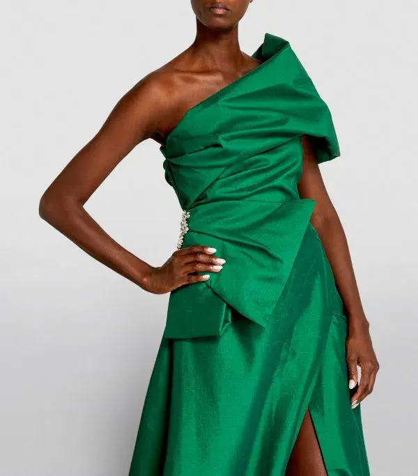 Rachel Gilbert Archer Gown Green Size 3 / AU12 - Image 5