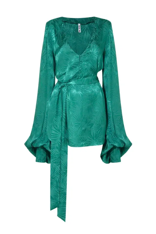Rat & Boa Harlequin Dress Green Size XXS/AU 4 - Image 4