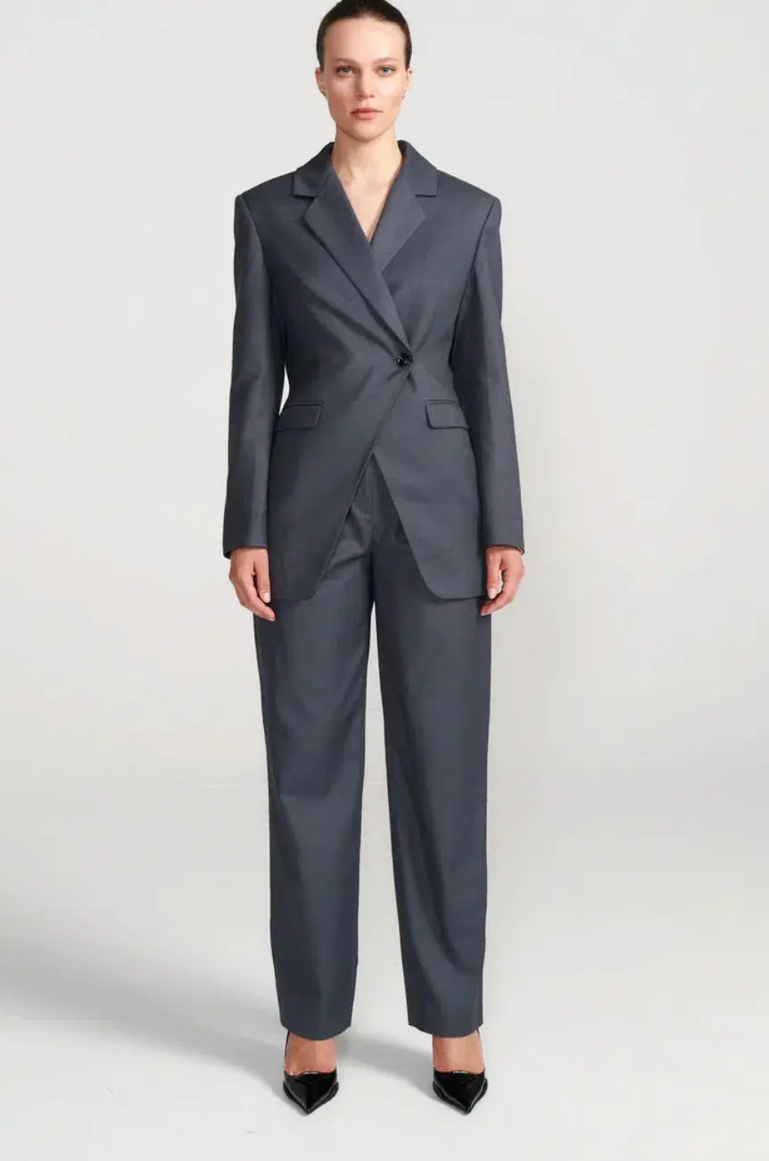 Henne Joie Blazer Grey Size XS/AU 6 - Image 1