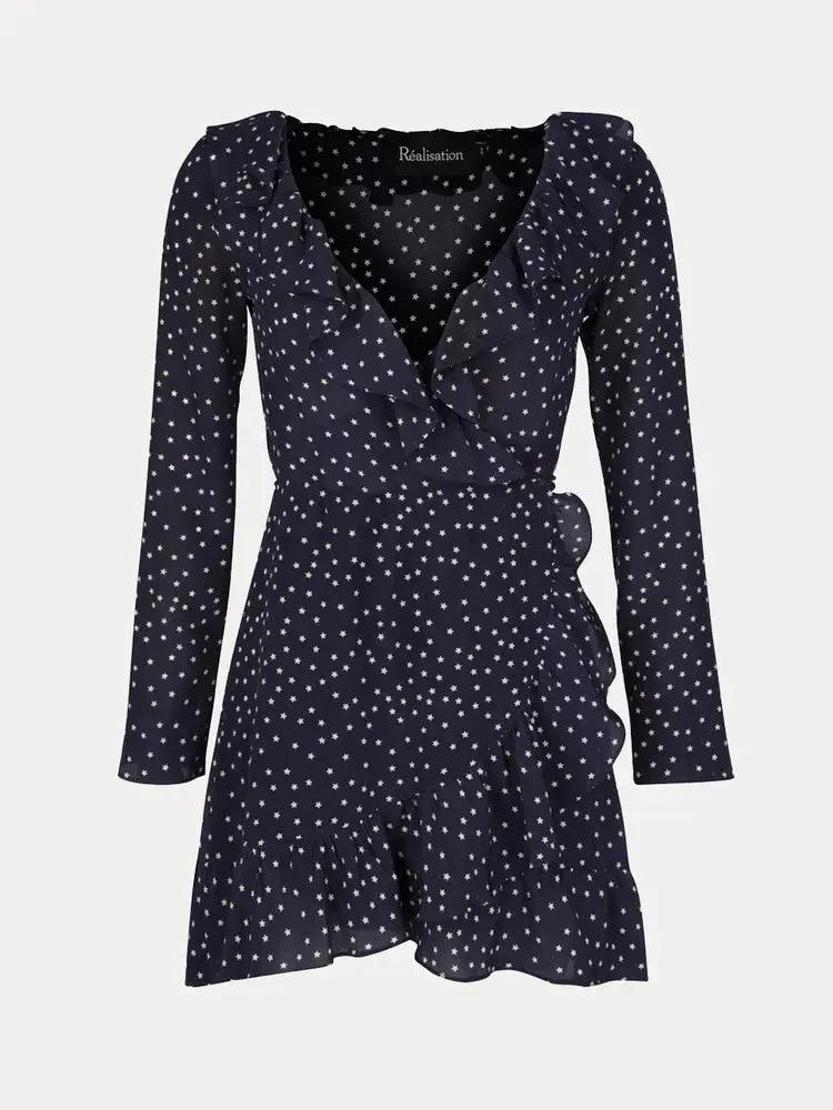Realisation Par Alexandra Mini Dress Print Size XS/Au 6 - Image 5