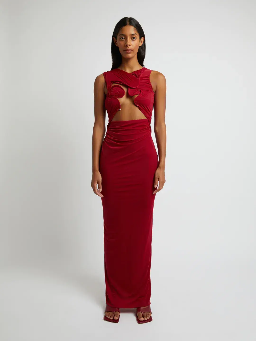 Christopher Esber Venus Tank Dress Cherry Size 6 - Image 1